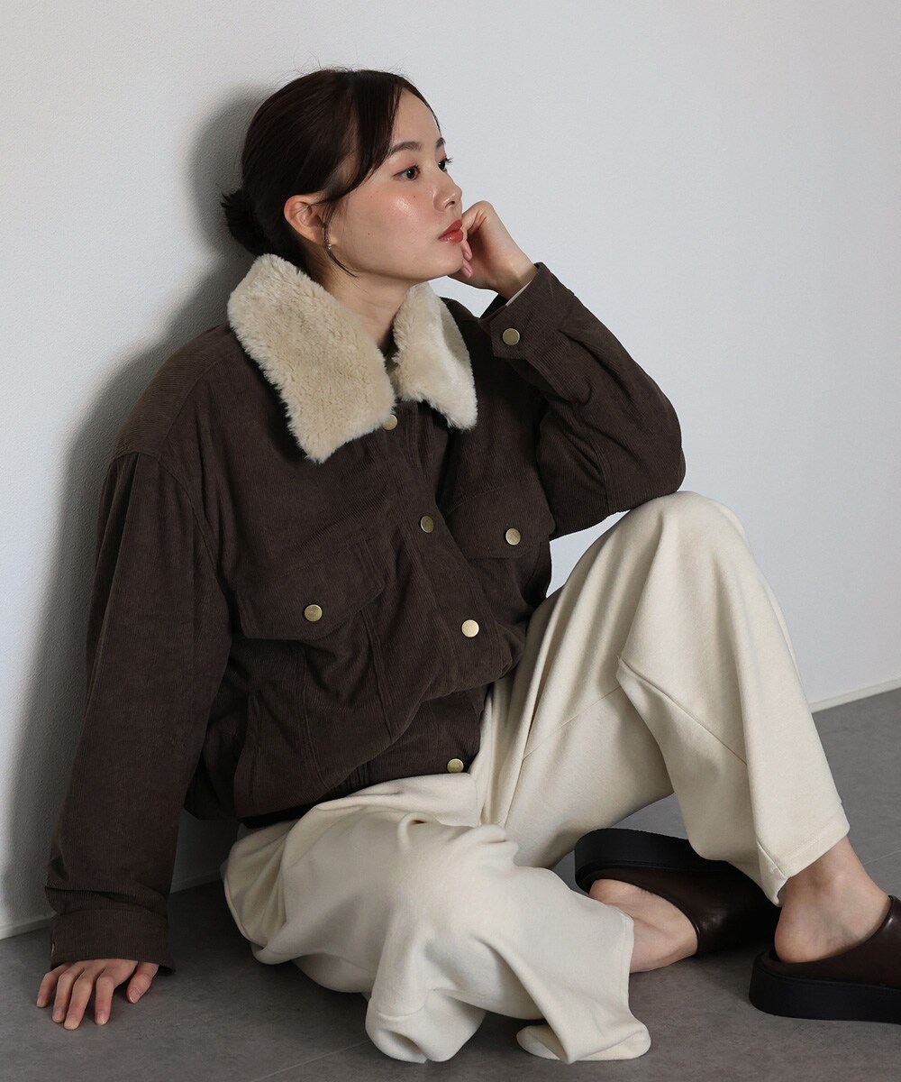 【NEW】ジェーバイブルー（J by blue）/コーデュロイブルゾン コーデュロイブルゾン | ジェーバイブルー(J by blue) | マルイウェブ