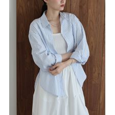 カラーストライプシャツ