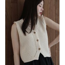 ローゲージVネックベスト