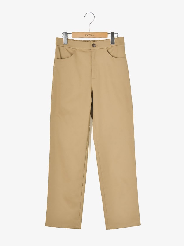 スリムストレートコットンチノパンツ | トミー ヒルフィガー(Tommy