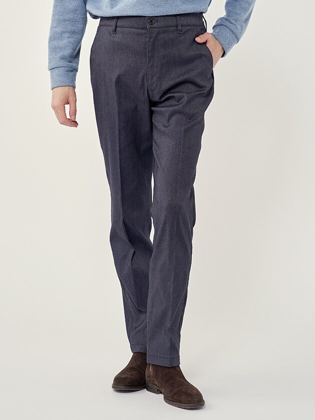 甘やかし】ツイル裏起毛パンツ | エレメント オブ シンプルライフ