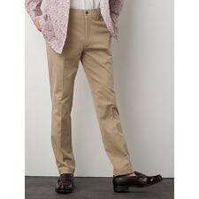 カルゼ裏起毛スリムパンツ