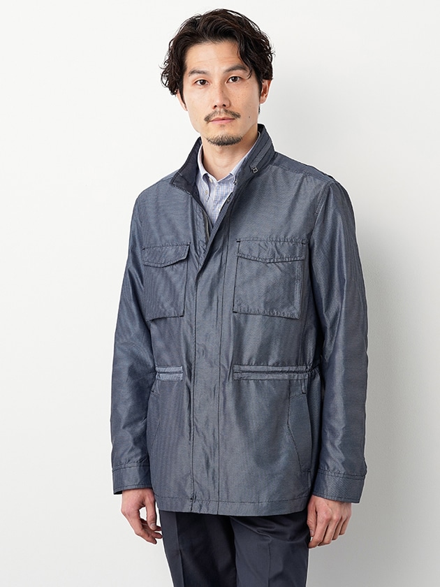 メランジツイルシャツジャケット | エレメント オブ シンプルライフ