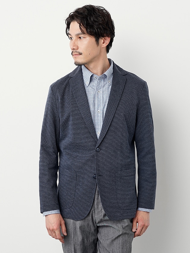 撚り杢カノコジャケット | エレメント オブ シンプルライフ(element of