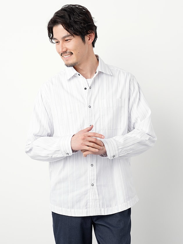 1PIU1UGUALE3 RELAX カプリシャツ 【飯田将成着用】 | ウノピゥ