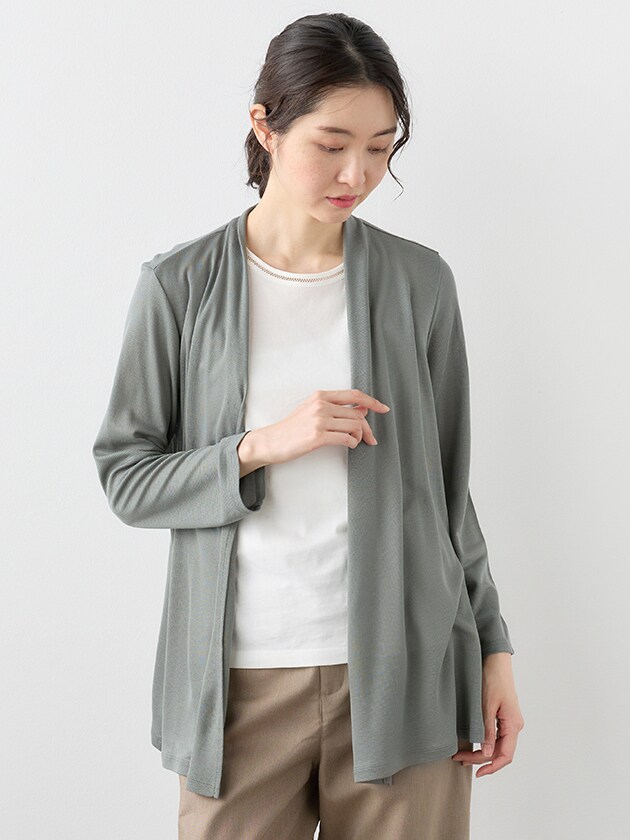 シアーフライスカーディガン | エレメント オブ シンプルライフ