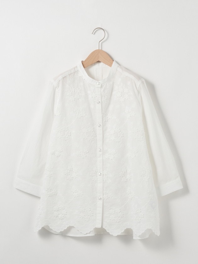 スカラップレースブラウス | エレメント オブ シンプルライフ(element