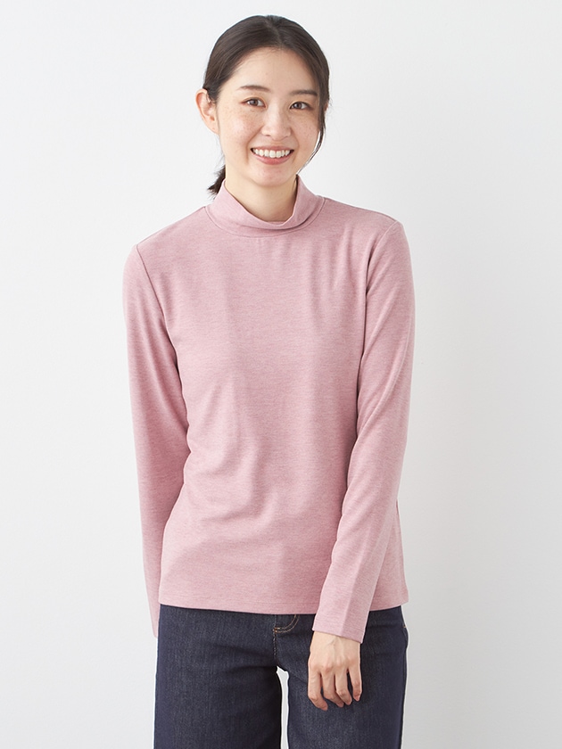 STONE  ライトピンク 長袖カットソー STONE ライトピンク 長袖カットソー Tシャツ・カットソー (桃色