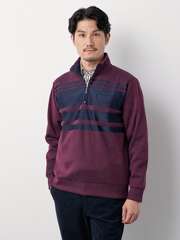 アクリルリブフルZIP | エレメント オブ シンプルライフ(element of