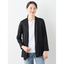 エレメント オブ シンプルライフ(element of SIMPLE LIFE)のシャドーボーダーカーディガン