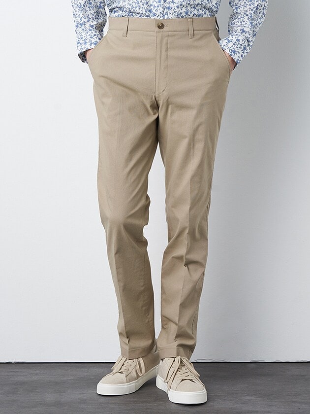 エレメント オブ シンプルライフ（element of SIMPLE LIFE）/コットンストレッチピケパンツ 甘やかしピケパンツ | エレメント オブ シンプルライフ(element of