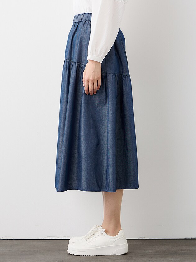 デニムライクスカート | エレメント オブ シンプルライフ(element of