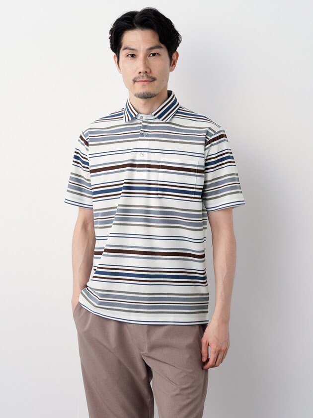 2枚 新品未使用SIMPLE LIFE 長袖ポロシャツ L ネイビー、グレー2枚 2枚 新品未使用SIMPLE LIFE 長袖ポロシャツ L ネイビー、グレー2枚