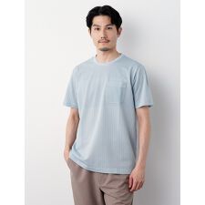 エレメント オブ シンプルライフ(element of SIMPLE LIFE)のﾊﾟﾀｰﾝ切替半袖Tｼｬﾂ