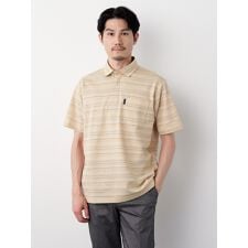 エレメント オブ シンプルライフ(element of SIMPLE LIFE)のｼﾞｬｶｰﾄﾞﾎﾞｰﾀﾞｰ半袖ﾎﾟﾛｼｬﾂ