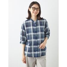 エレメント オブ シンプルライフ(element of SIMPLE LIFE)のｺｯﾄﾝﾁｪｯｸﾌﾞﾗｳｽ