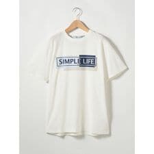 エレメント オブ シンプルライフ(element of SIMPLE LIFE)のSLﾌﾟﾘﾝﾄ半袖Tｼｬﾂ