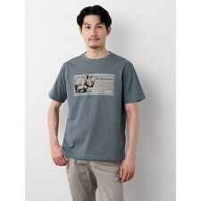 エレメント オブ シンプルライフ(element of SIMPLE LIFE)のｱﾆﾏﾙﾌﾟﾘﾝﾄ半袖T(rhino)