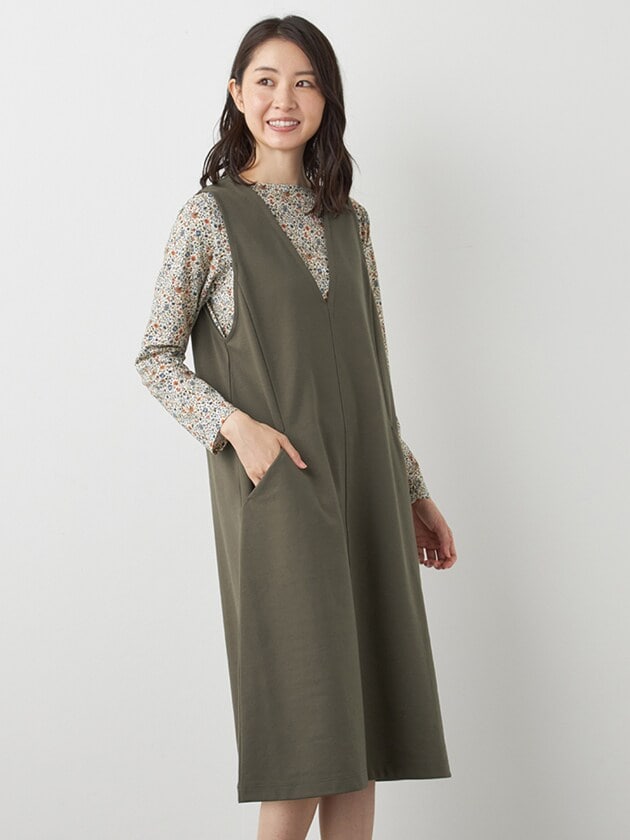 【To b. by agnes b.】WQ69 ROBE ジャンパースカート To b. by agnes b.（トゥービーバイアニエスベー）の「WQ69 ROBE