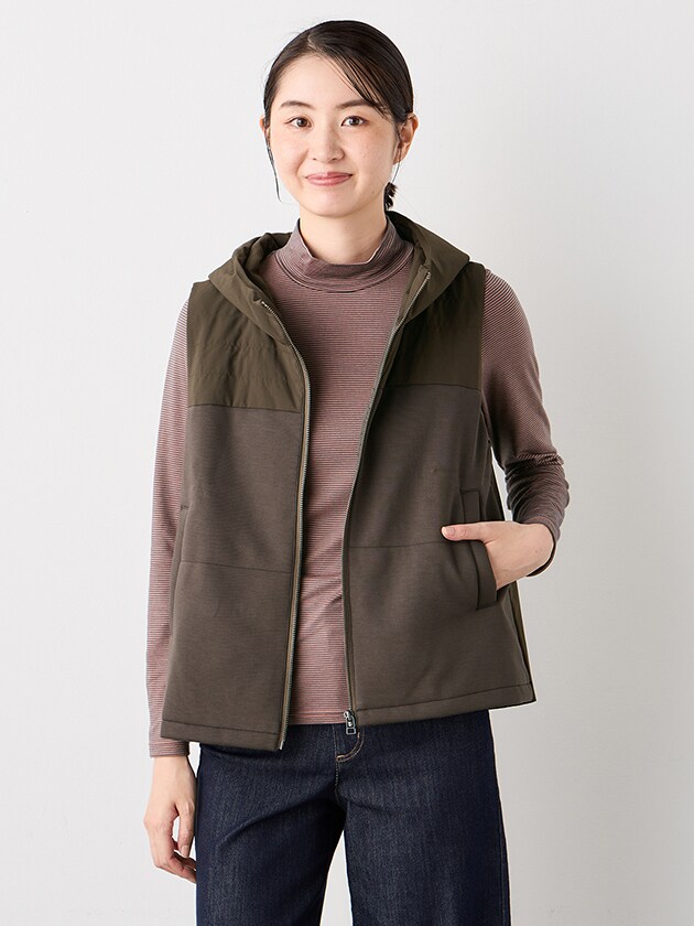 ノースフェイス レディースベスト　M THE NORTH FACE 「THE FACE」 ベスト M ブラック レディース