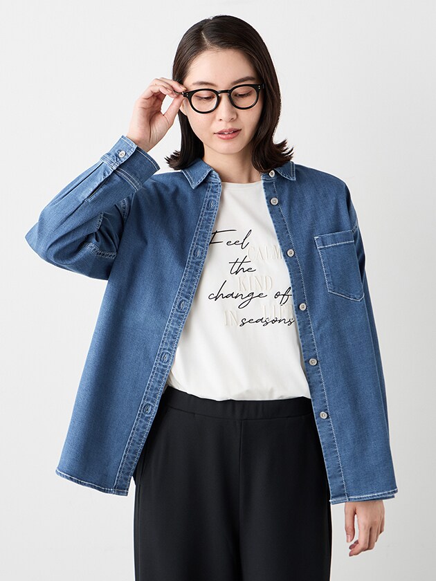 Everyday Denim Shirt | エレメント オブ シンプルライフ(element of