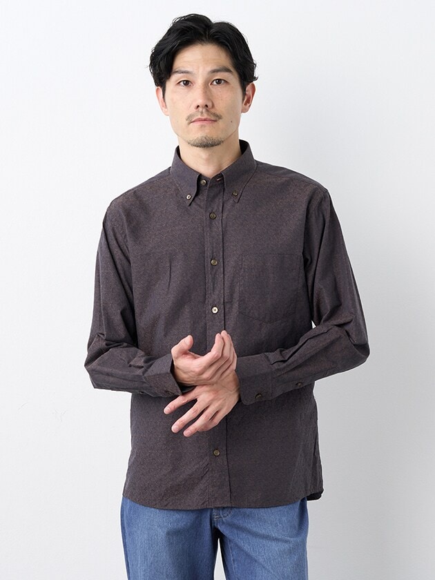 新品 シンプルライフ ツイード ウール スイングトップ ブルゾン L 茶 【J45751】 SIMPLE LIFE 秋冬 ドッグイヤー ジャケット メンズ 新品 シンプルライフ ツイード ウール スイングトップ ブルゾン M 紺