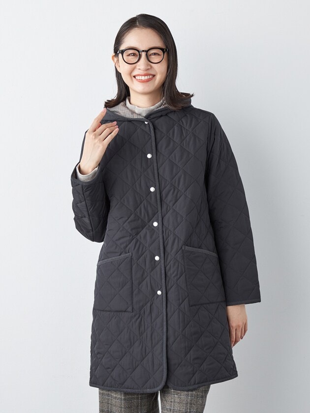 美品】SLOBE IENAウォッシャブル中綿モンスターパーカーブルゾン　38 ウォッシャブル中綿モンスターパーカーブルゾン（中綿