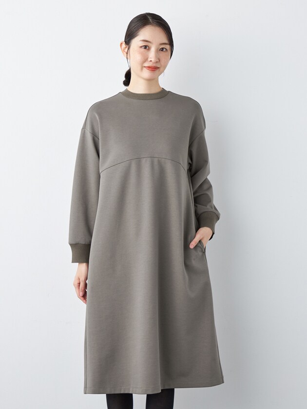 エレメント オブ シンプルライフ（element of SIMPLE LIFE）/袖パフワンピース 袖ﾊﾟﾌﾜﾝﾋﾟｰｽ | エレメント オブ シンプルライフ(element of SIMPLE