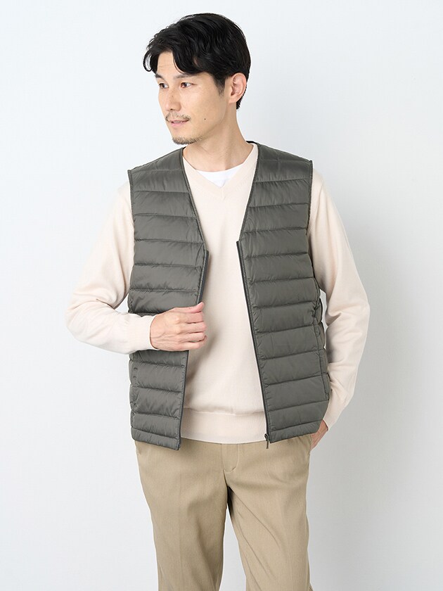 DANTON × BEAMS ビームス別注 ダントン ウールモッサ ダウンベスト DANTON × BEAMS 別注ダウンベスト入荷しております！｜ビームス 柏｜BEAMS