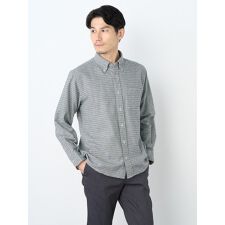 ガンクラブチェック長袖シャツ