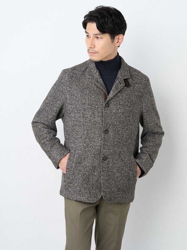 エレメント オブ シンプルライフ（element of SIMPLE LIFE）/スウェードボンディングブルゾン スウェードボンディングブルゾン | エレメント オブ シンプルライフ