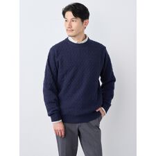 エレメント オブ シンプルライフ(element of SIMPLE LIFE)のバスケットクルーネックニット