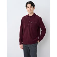 エレメント オブ シンプルライフ(element of SIMPLE LIFE)のコットンライクピケ長袖ポロシャツ