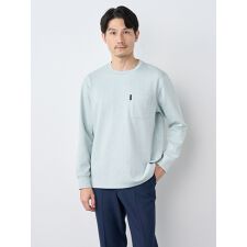 カスレヘリンボン長袖Ｔシャツ