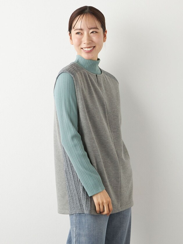 ニットドッキングベスト | エレメント オブ シンプルライフ(element of