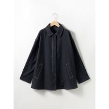 デニムライク微起毛コート