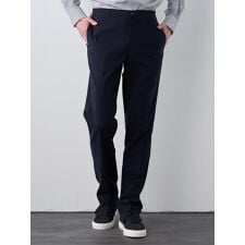 マイクロ千鳥スリムストレートスラックス