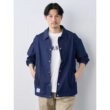 リラックスフィットデニムコーチジャケット