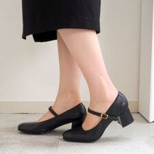 [25春夏新色あり]防滑│ストラップパンプス