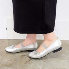 ［25秋冬新色あり］軽量｜ストラップバレエシューズ