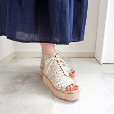 ［25春夏新作］軽量｜厚底ブーツサンダル