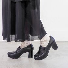 ［26春夏新色あり］厚底ローファーパンプス