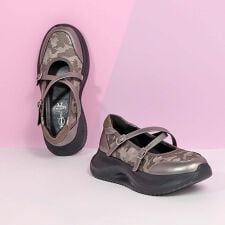 ［25秋冬新作］厚底バレエシューズ