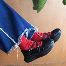 ［26春夏新色あり］厚底バレエシューズ