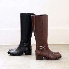 あしながおじさん(ashinaga-ojisan)の［25秋冬新作］防滑｜ストレッチロングブーツ