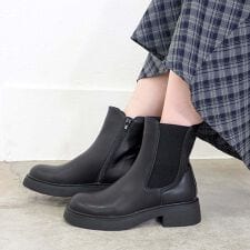 ［25秋冬新作］プレーンサイドゴアブーツ