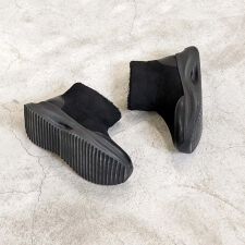 ［25秋冬新作］撥水│厚底ファーブーツ