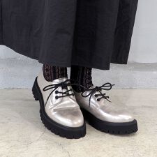 ［25春夏新色あり］軽量｜厚底レースアップシューズ