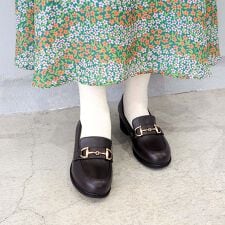 by あしながおじさん(by ashinagaojisan)の［25秋冬新色あり］ヒールアップビットローファー