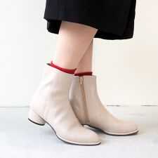 [24秋冬新作]晴雨兼用｜プレーンショートブーツ